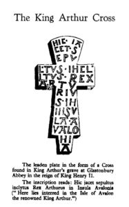 Arthur's Cross from Glastonbury