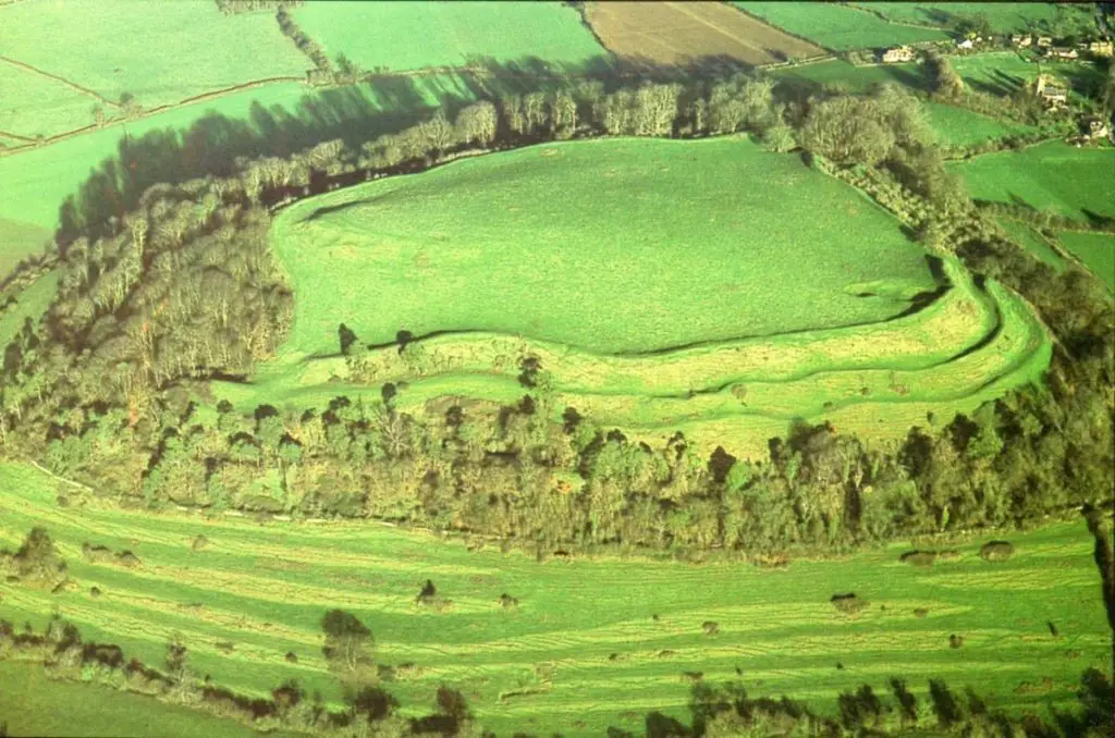 Cadbury Castle, the possible real location of Camelot