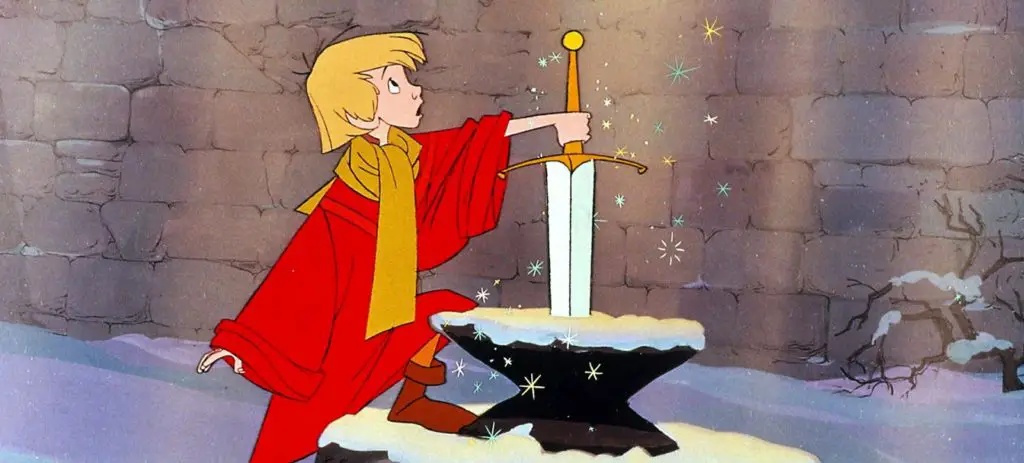 King Arthur in Disney's Sword in the Stone