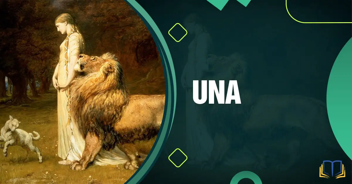 featured image with una and the lion