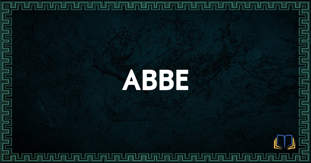 featured image that says abbe