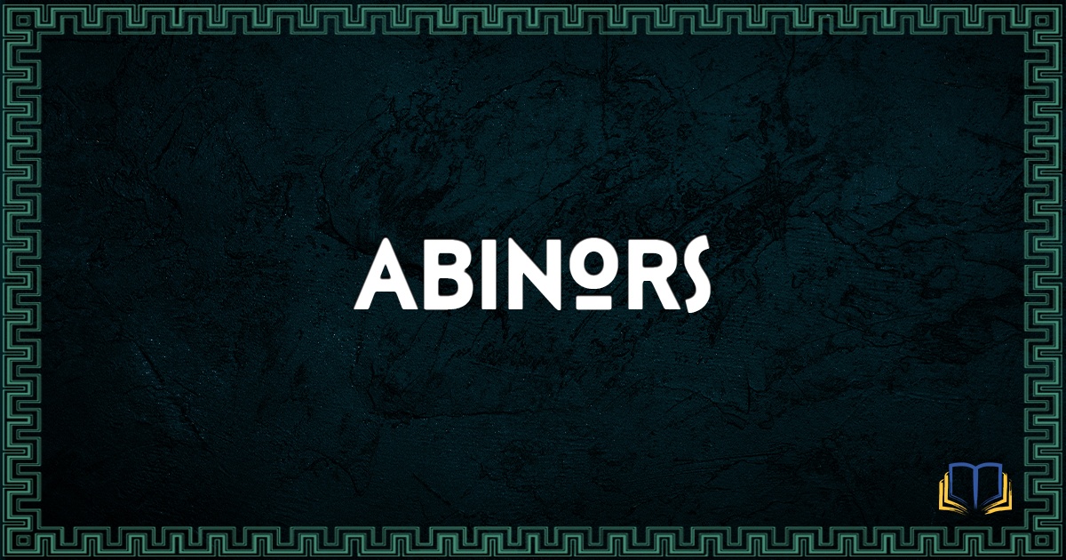 featured image that says abinors