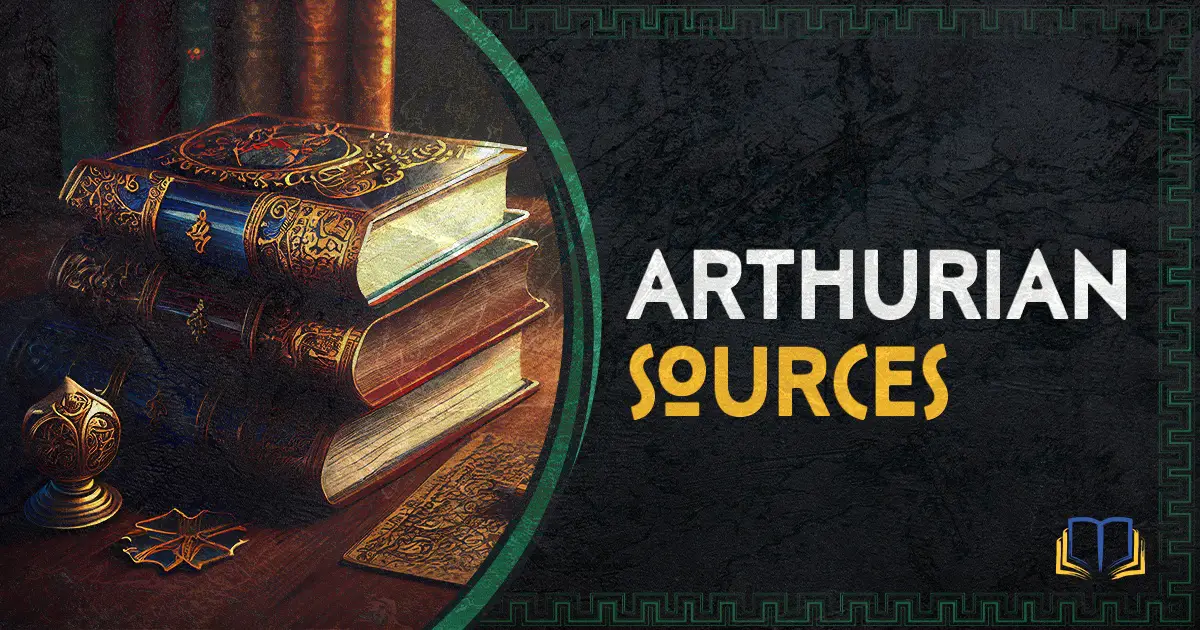 featured image that says arthurian sources