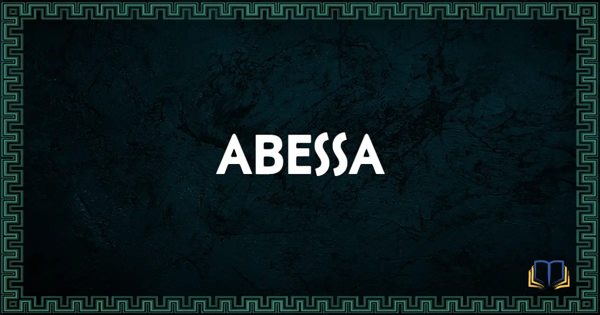 featured image that says abessa
