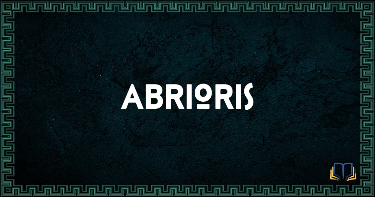 featured image that says abrioris