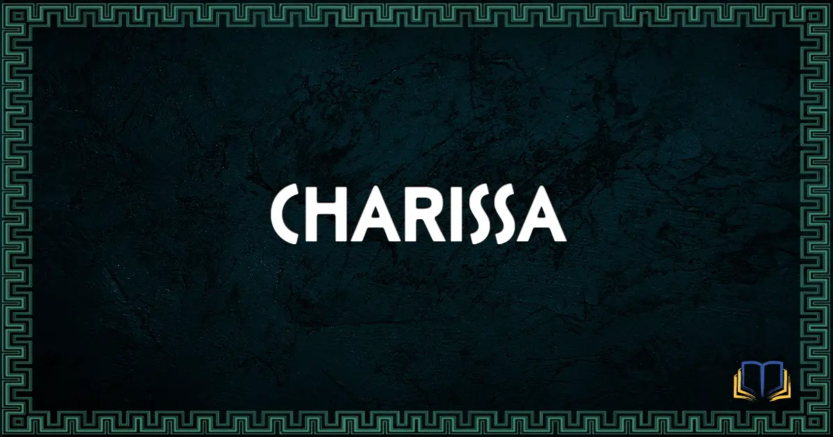 featured image that says charissa