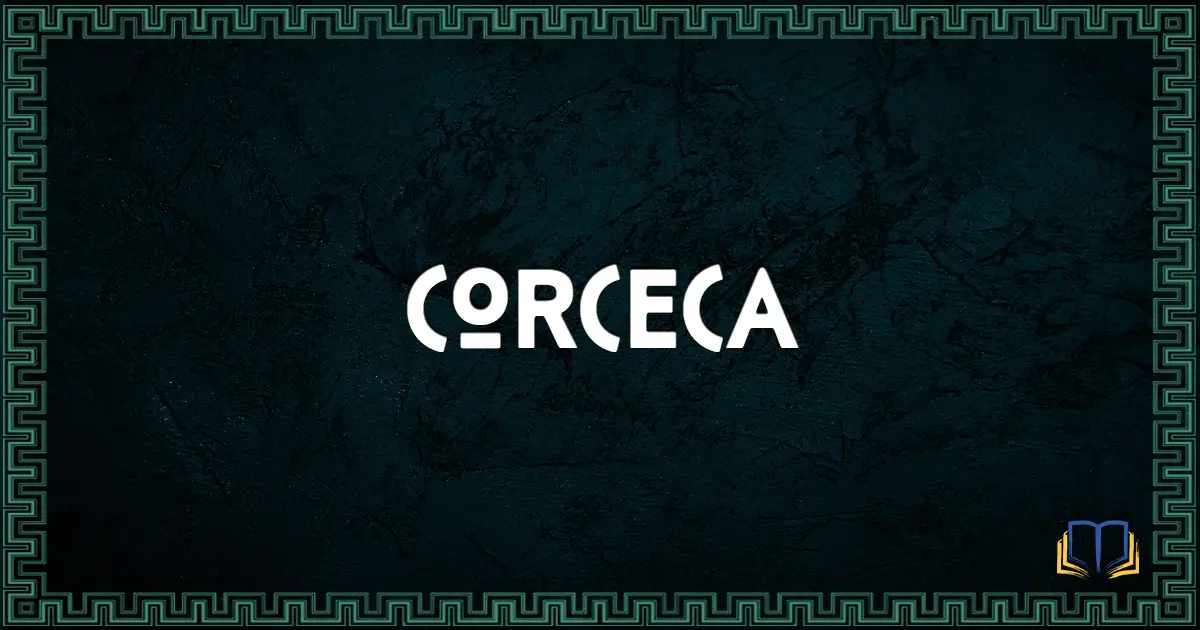 featured image that says corceca