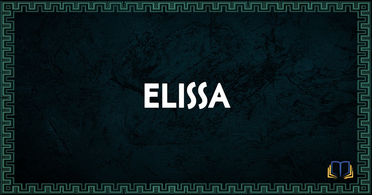 featured image that says elissa