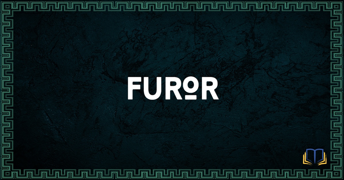 featured image that says furor