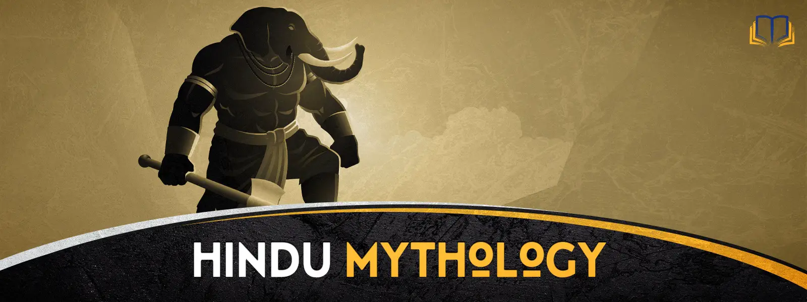 banner image that says hindu mythology