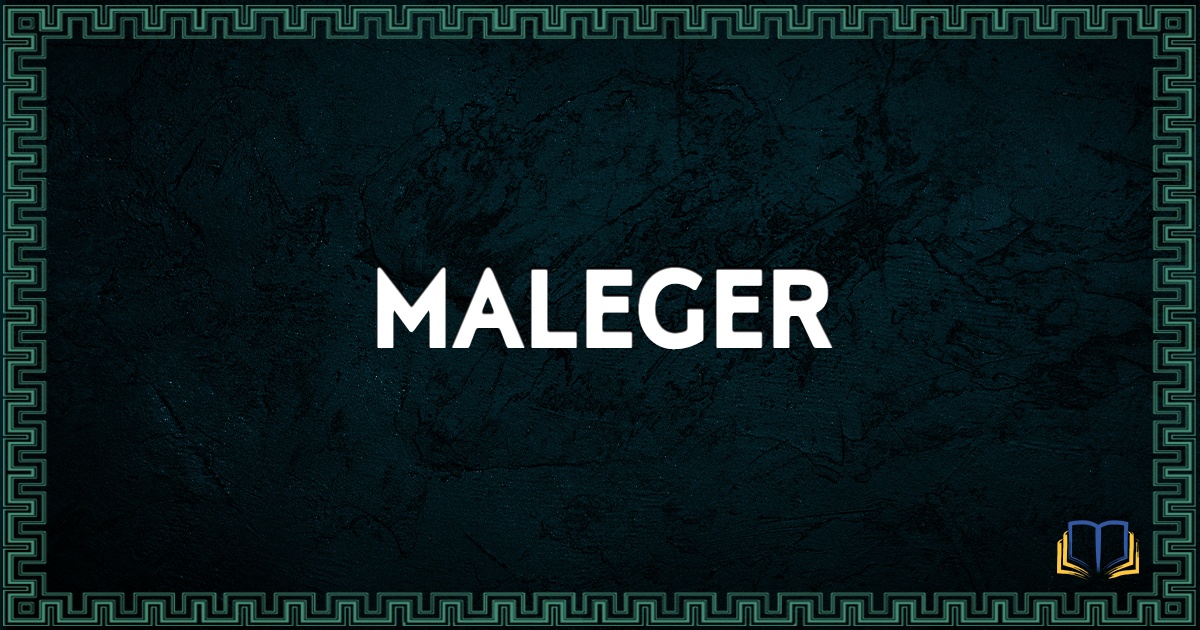 featured image that says maleger