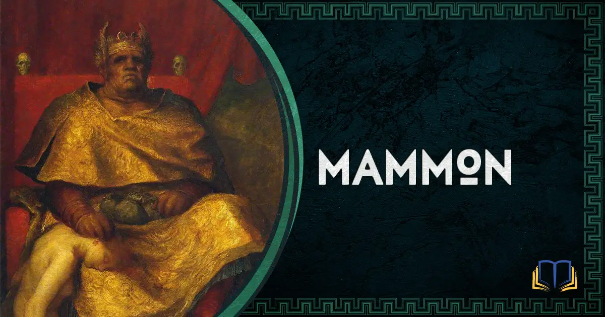 featured image that says mammon