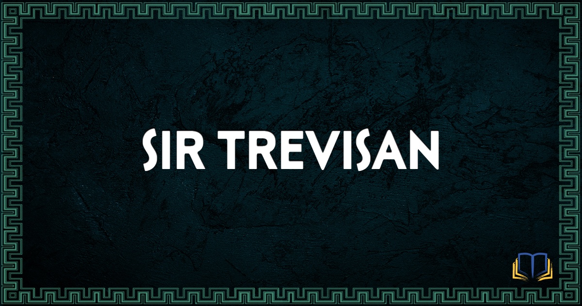 featured image that says sir trevisan