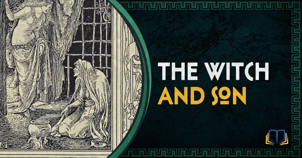 featured image that says the witch and son