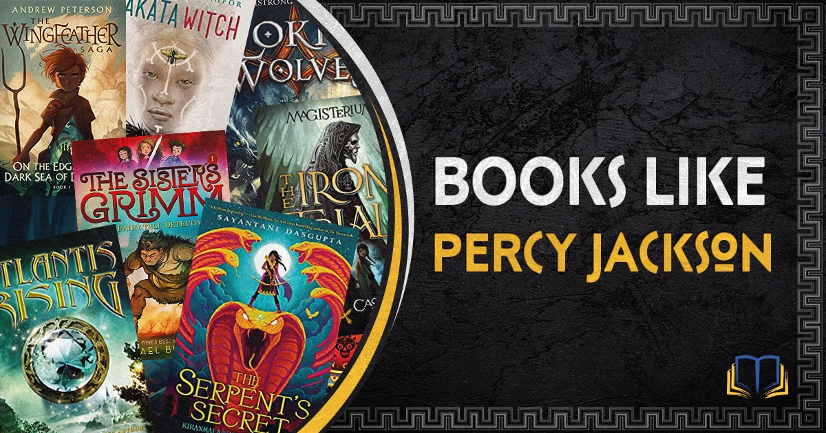 featured image that says books like percy jackson