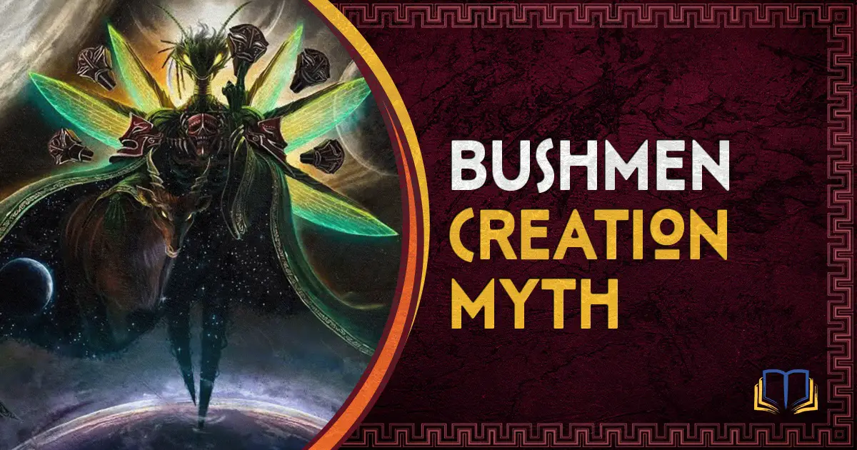 bushmen creation myth featured image
