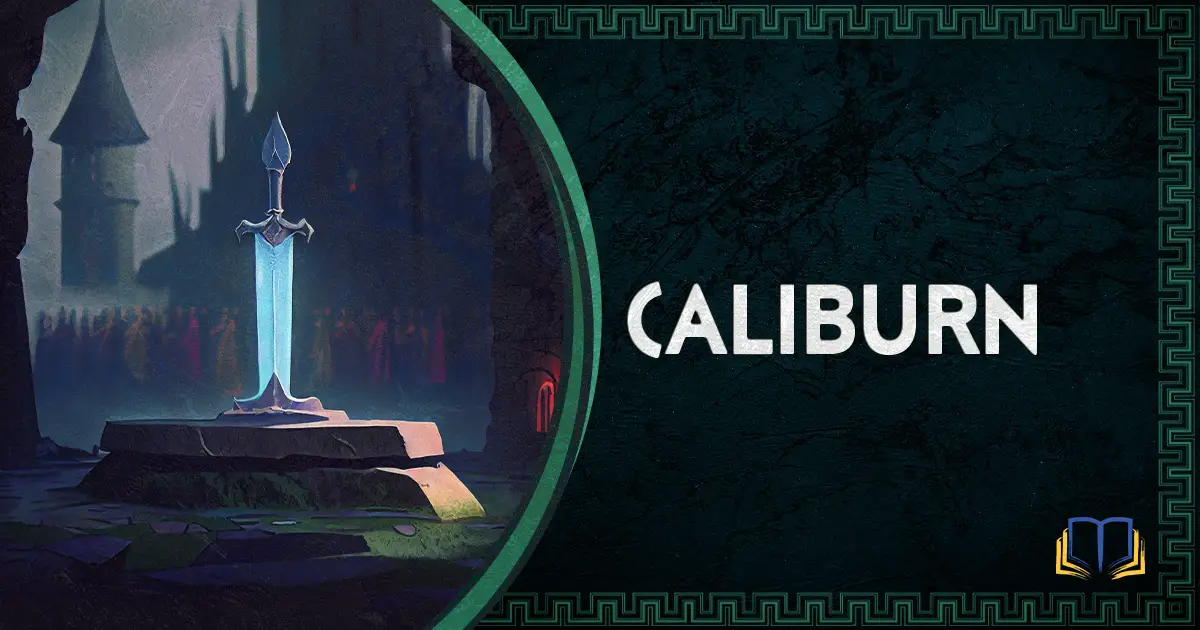 featured image that says caliburn